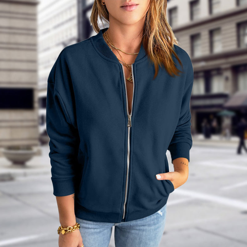 🔥New autumn products 50% OFF🔥Women's Casual Zippered Jacket