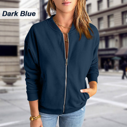 🔥New autumn products 50% OFF🔥Women's Casual Zippered Jacket