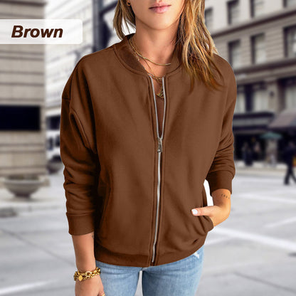 🔥New autumn products 50% OFF🔥Women's Casual Zippered Jacket