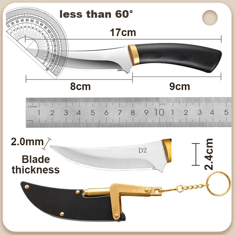 🔥Today 50% off🔥Multipurpose Outdoor Portable Fruit Knife with Sheath