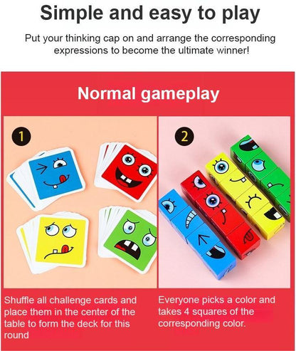 💖HOT SALE 56% OFF🎁5D Puzzle Educational Faces Changing Family Game🧩