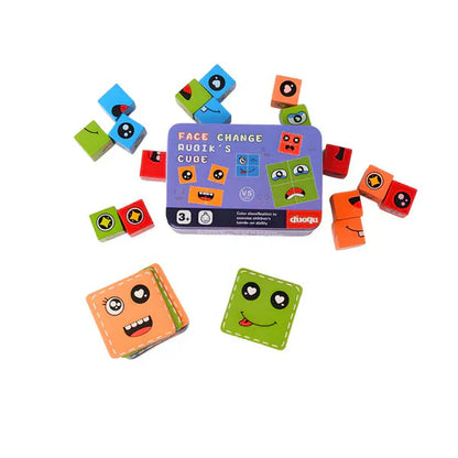 💖HOT SALE 56% OFF🎁5D Puzzle Educational Faces Changing Family Game🧩