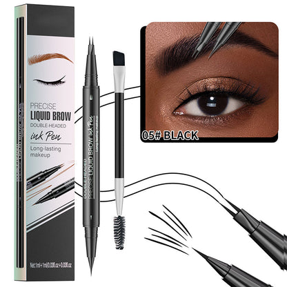 🎉BUY 1 GET 1 FREE🎉2 in 1 Liquid Eyebrow Pen -- Waterproof & Sweatproof