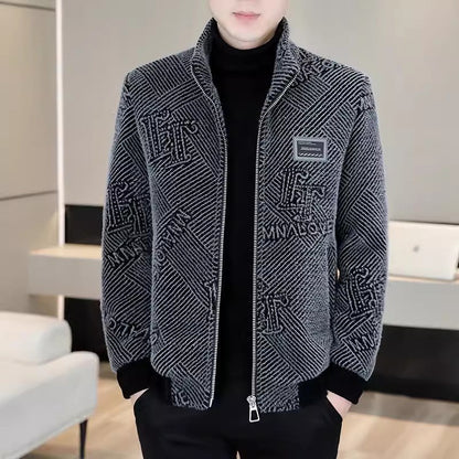 🔥Hot Sale 50% OFF🔥 Men's Fashionable Warm and Casual Stand-up Collar Jacket