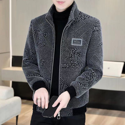 🔥Hot Sale 50% OFF🔥 Men's Fashionable Warm and Casual Stand-up Collar Jacket