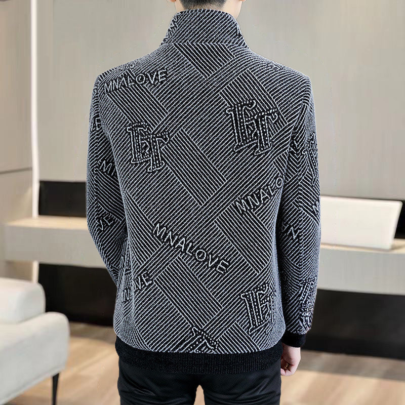 🔥Hot Sale 50% OFF🔥 Men's Fashionable Warm and Casual Stand-up Collar Jacket