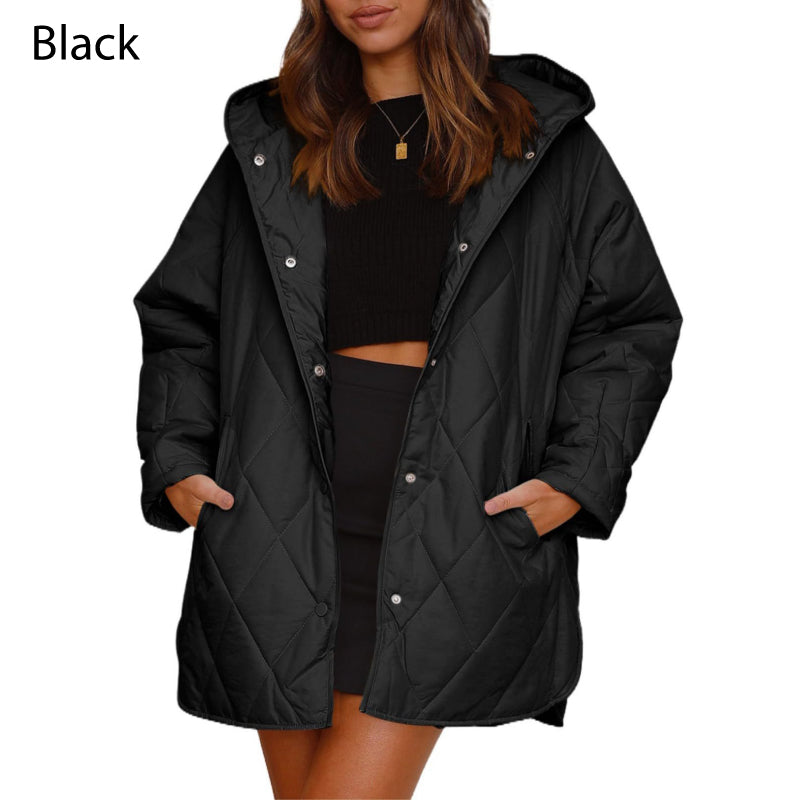 🔥Hot Sale 60% OFF🔥Women's Winter Trendy Lightweight Hooded Quilted Jacket