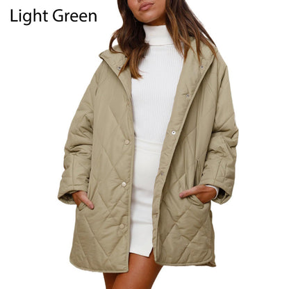 🔥Hot Sale 60% OFF🔥Women's Winter Trendy Lightweight Hooded Quilted Jacket