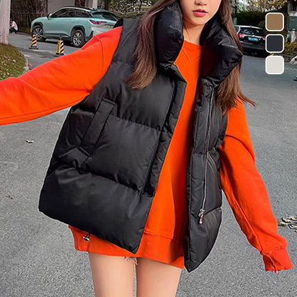 🔥Free shipping for two pieces--Limited Time 50% OFF🔥Women's Quilted Puffer Vest with Pockets