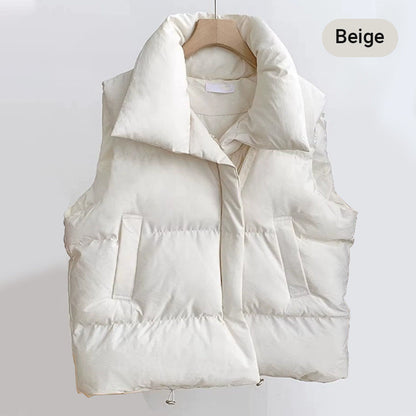 🔥Free shipping for two pieces--Limited Time 50% OFF🔥Women's Quilted Puffer Vest with Pockets