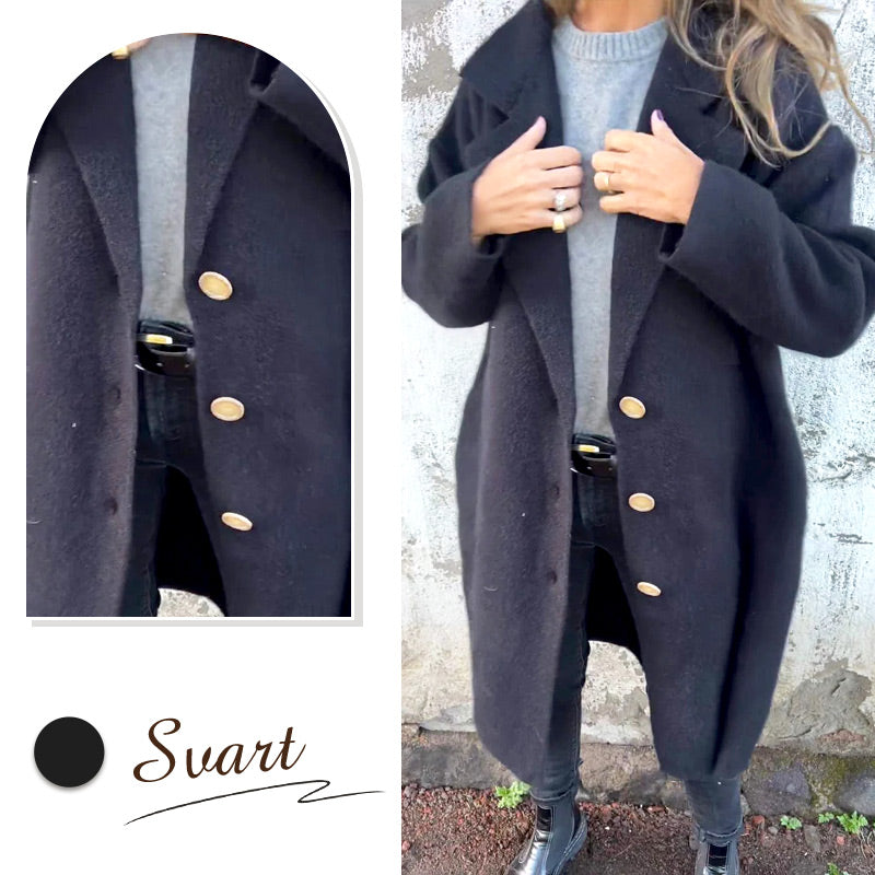 🌸Hot Sale 55% OFF🌸Women's Long-sleeve Tweed Lapel Coat