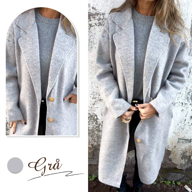 🌸Hot Sale 55% OFF🌸Women's Long-sleeve Tweed Lapel Coat