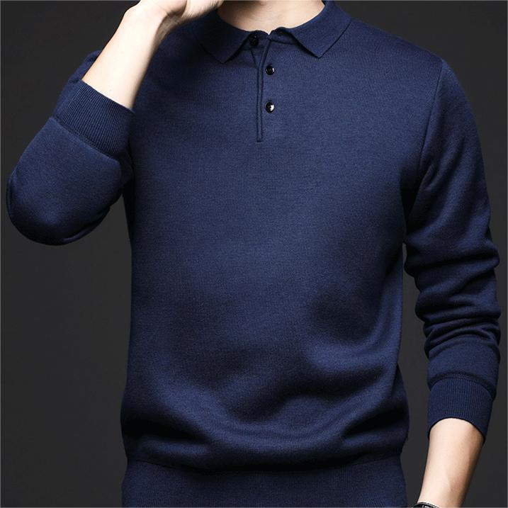 Gift Choice -Men's Winter Lapel Padded Thickened Sweater🐑Selected top quality wool🐑.