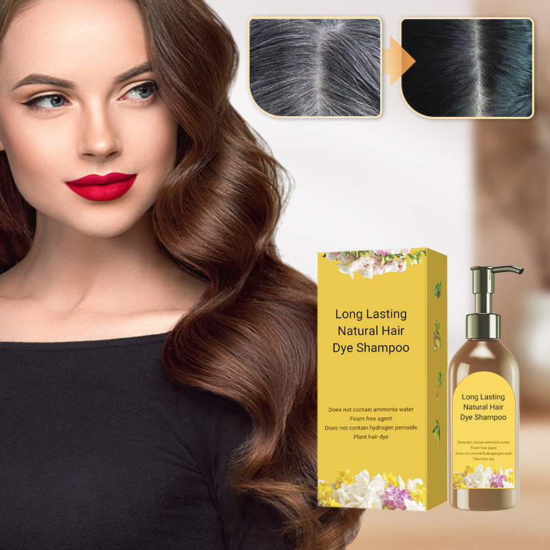 ✨Get 62% off💖Long Lasting Natural Hair Dye Shampoo