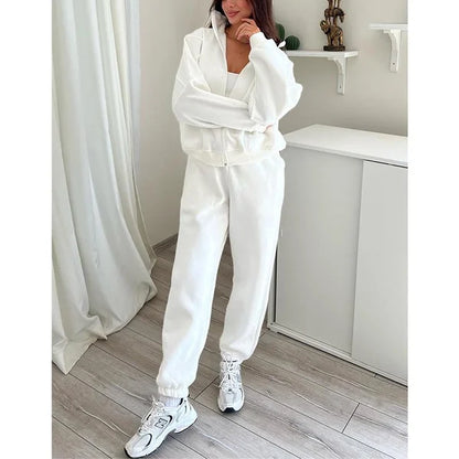 💕Hot Sale 55% OFF💕Triple Threaded High-Neck Casual Sportswear 2-piece set