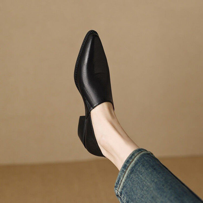 ✨Autumn Hot Sale 60% OFF💕Women's Vintage Pointed Toe Slip-On Soft Shoes