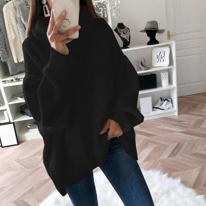 🔥Limited Time 51% OFF🔥Women’s Oversized Turtleneck Solid Color Knit Sweater