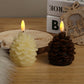 ☀️✨Sommerangebot – 49 % Rabatt!🎉 Flammenlose LED-Tannenzapfenkerzen für stimmungsvolle Deko das ganze Jahr über! 🌲💡