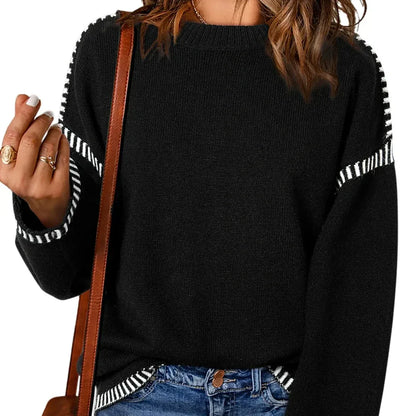 ✨New product discounts 60% OFF✨Women's Casual Knit Pullover Sweater