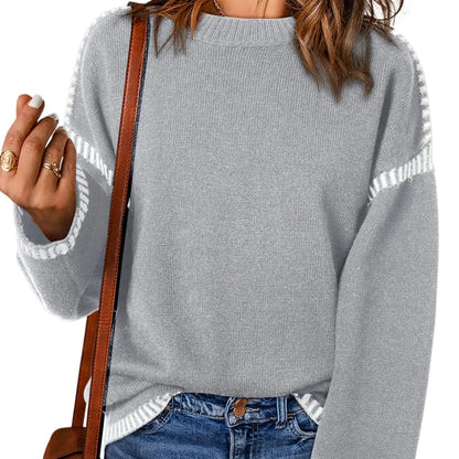 ✨New product discounts 60% OFF✨Women's Casual Knit Pullover Sweater