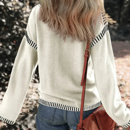 ✨New product discounts 60% OFF✨Women's Casual Knit Pullover Sweater