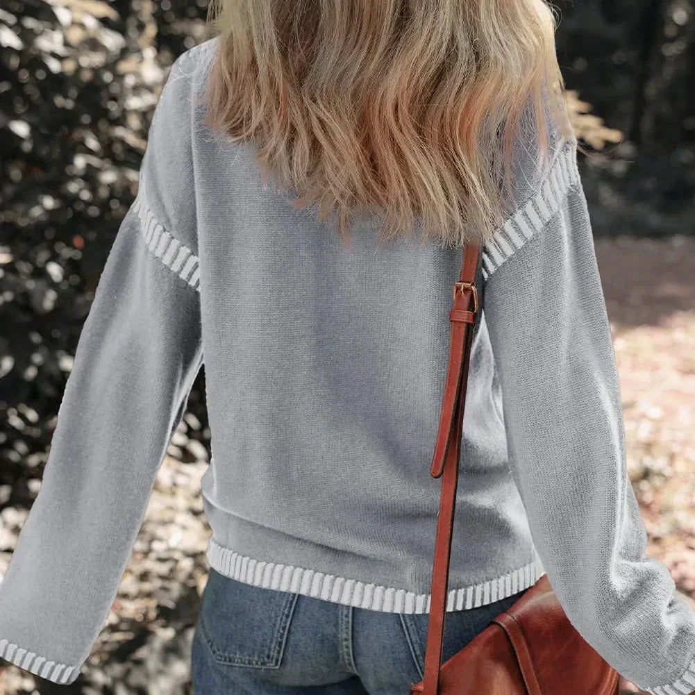 ✨New product discounts 60% OFF✨Women's Casual Knit Pullover Sweater