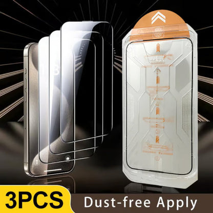 🌈Christmas Sales - 50% OFF🎉Shock-Resistant Dust-Proof Anti-Fingerprint Screen Protector Set