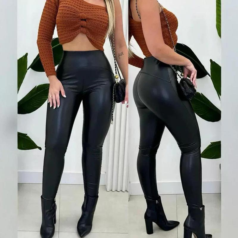 🔥Hot Sale 60% OFF🔥Women’s Casual PU Leather Leggings