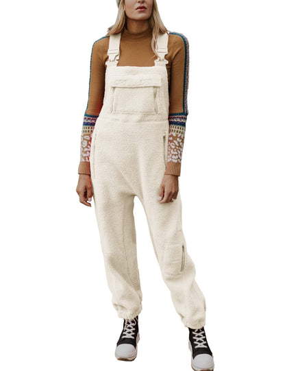 🔥Hot Sell 49% Off🔥2024 New Women's Warm Overalls Loose Casual Jumpsuits💥Buy 2 Free Shipping