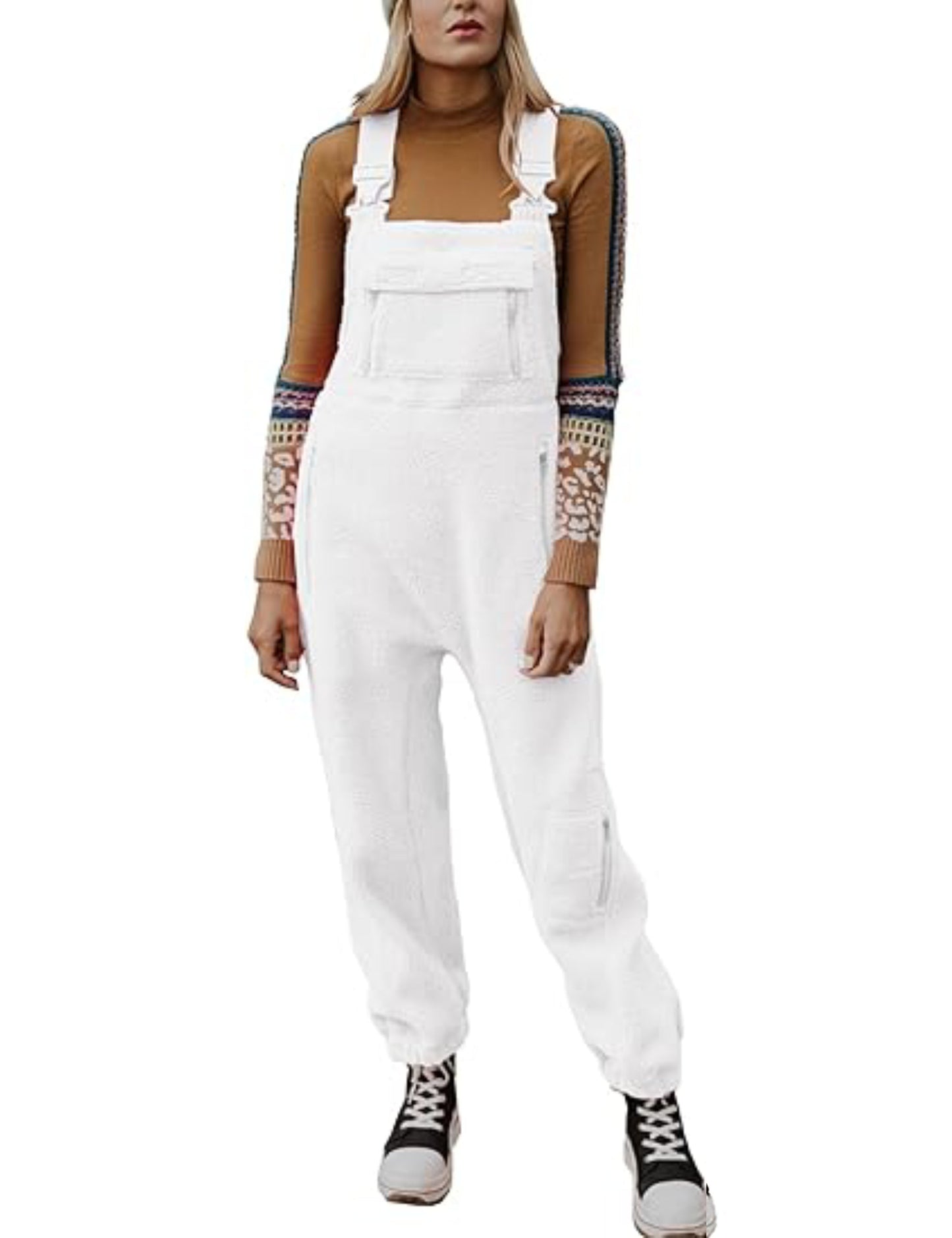 🔥Hot Sell 49% Off🔥2024 New Women's Warm Overalls Loose Casual Jumpsuits💥Buy 2 Free Shipping