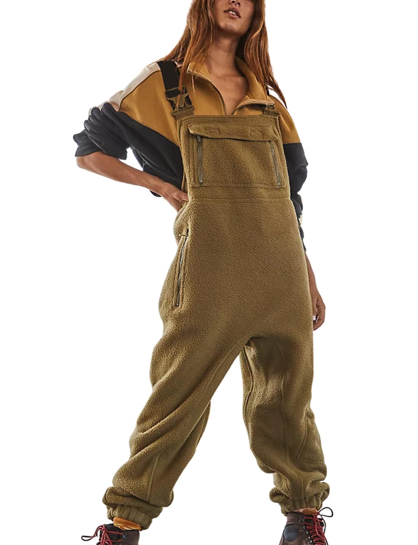 🔥Hot Sell 49% Off🔥2024 New Women's Warm Overalls Loose Casual Jumpsuits💥Buy 2 Free Shipping