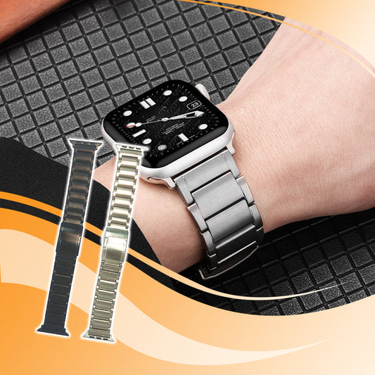 ✨Hot Sale 50% OFF✨Titanium Replacement Watch Band with Adjustable Clasp