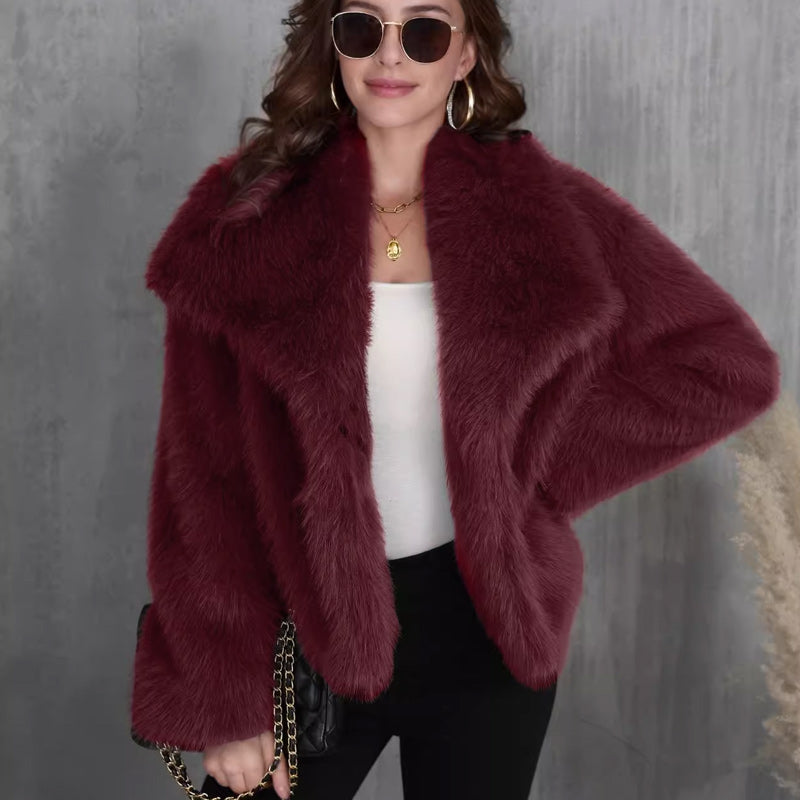 🔥🖤Early Black Friday Sale:50% OFF🔥🔥Winter Pre-Sale Women's Fur Coat🔥Free shipping