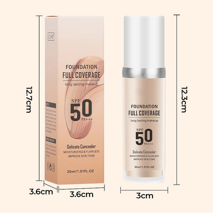 💕Black Friday Sale:50% OFF💕 Long-Lasting Flawless Coverage Moisturizing Natural Makeup Cream