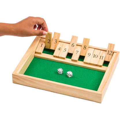 🔥Limited Time Promotion 50% OFF🔥FUN FAMILY GAMES - Shut The Box Board Game