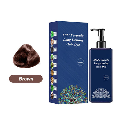 Krim pewarna rambut berbahan dasar tumbuhan - Formula ringan, tahan lama