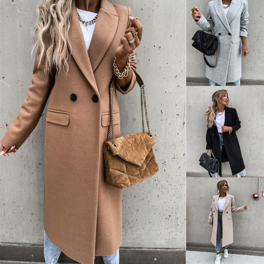 📢🎉50%Rabatt!!!✨🧥Langer Wintermantel für Damen