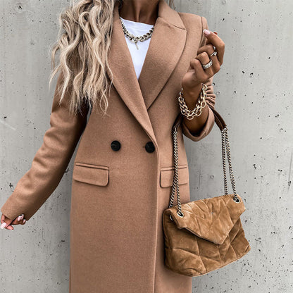 📢🎉50%Rabatt!!!✨🧥Langer Wintermantel für Damen