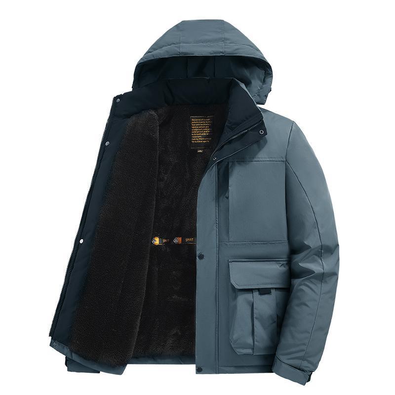 🎉Black Friday - Early Bird Price🎉Men's Warm Waterproof Hooded Jacket