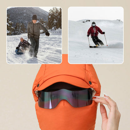 ❄️Winter Hot Sale 53% OFF🌟Windproof Full Cover Outdoor Riding Mask with Glasses