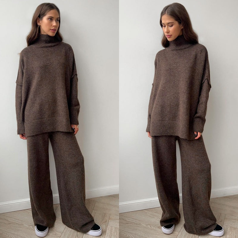 💥Black Friday Sales - 50% OFF💥Women's Casual Loose Knit 2-Piece Set