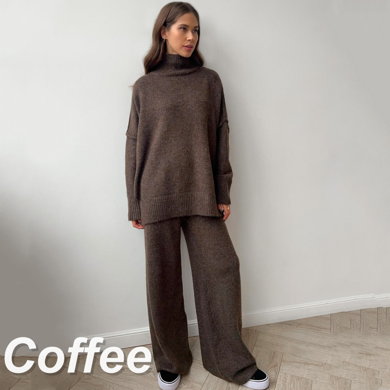 💥Black Friday Sales - 50% OFF💥Women's Casual Loose Knit 2-Piece Set