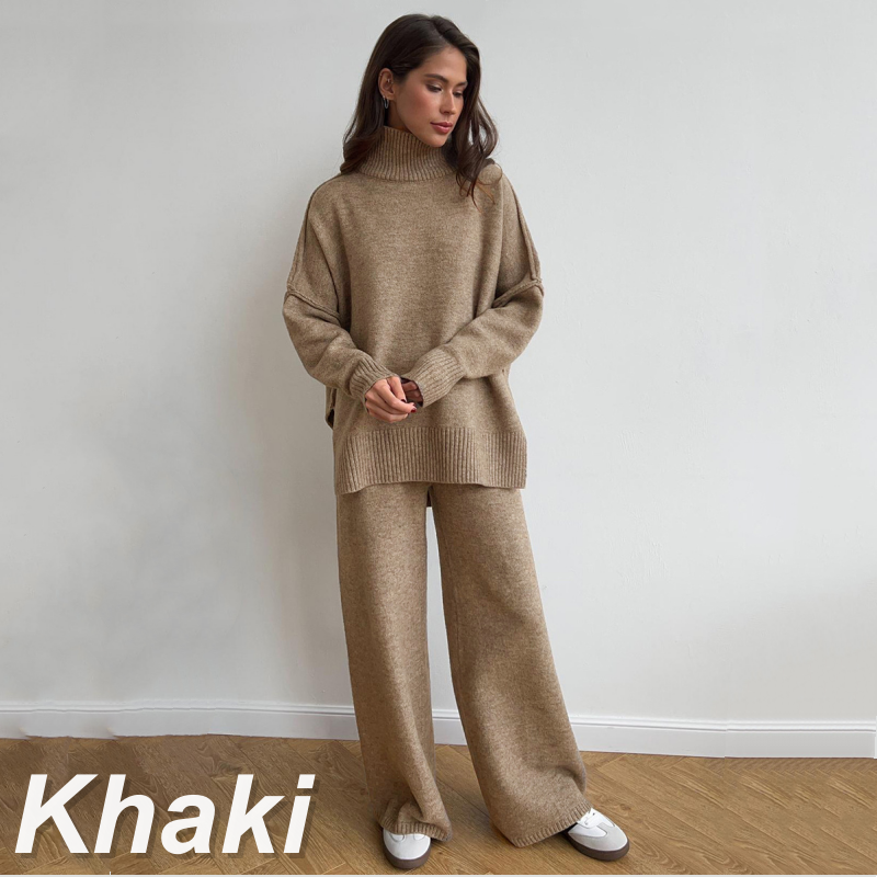 💥Black Friday Sales - 50% OFF💥Women's Casual Loose Knit 2-Piece Set