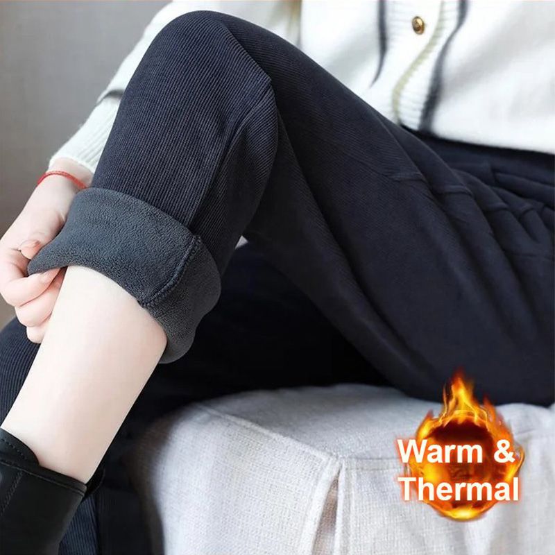 ❄️Winter hot style❄️Women's High-waist Warm Faux Fleece-lined Pants