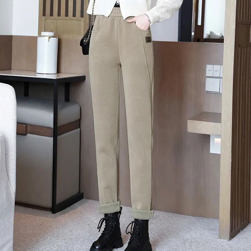 ❄️Winter hot style❄️Women's High-waist Warm Faux Fleece-lined Pants