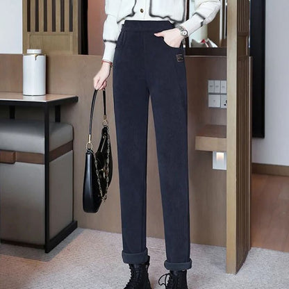 ❄️Winter hot style❄️Women's High-waist Warm Faux Fleece-lined Pants