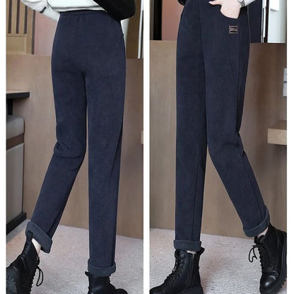 ❄️Winter hot style❄️Women's High-waist Warm Faux Fleece-lined Pants