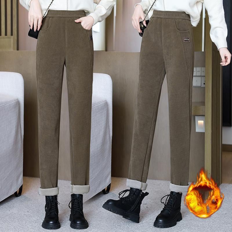 ❄️Winter hot style❄️Women's High-waist Warm Faux Fleece-lined Pants