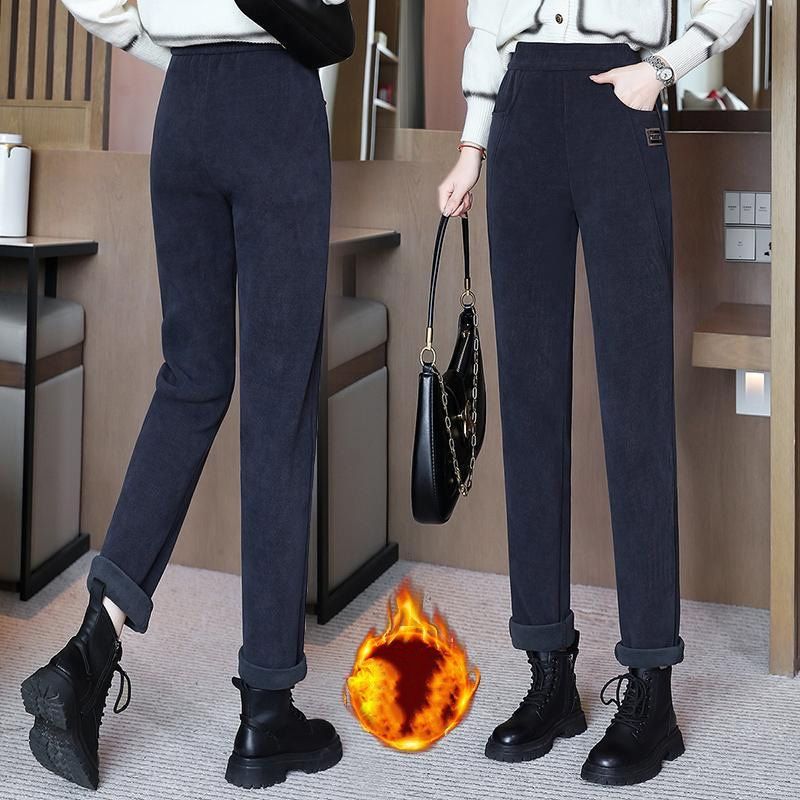 ❄️Winter hot style❄️Women's High-waist Warm Faux Fleece-lined Pants