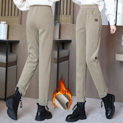 ❄️Winter hot style❄️Women's High-waist Warm Faux Fleece-lined Pants